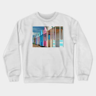 Southwold Beach Huts Suffolk England UK Crewneck Sweatshirt